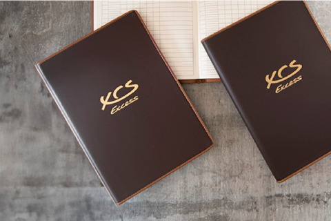 Branded Leather Yacht Log Books