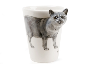 British Short Hair Cat Coffee Mug