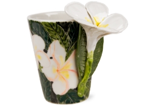 Plumeria Flower Coffee Mug