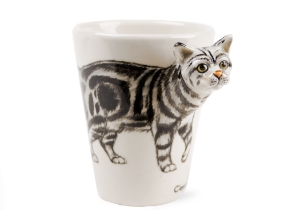 Classic Tabby Cat Coffee Mug