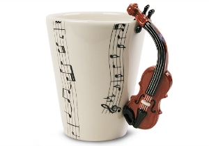 Violin Coffee Mug
