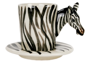 Zebra Espresso Cup