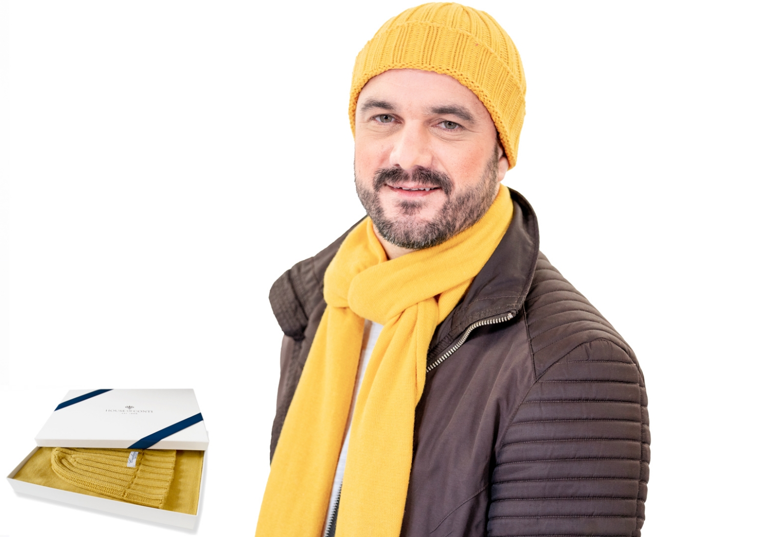 Firenze Cashmere Scarf & Beanie Hat