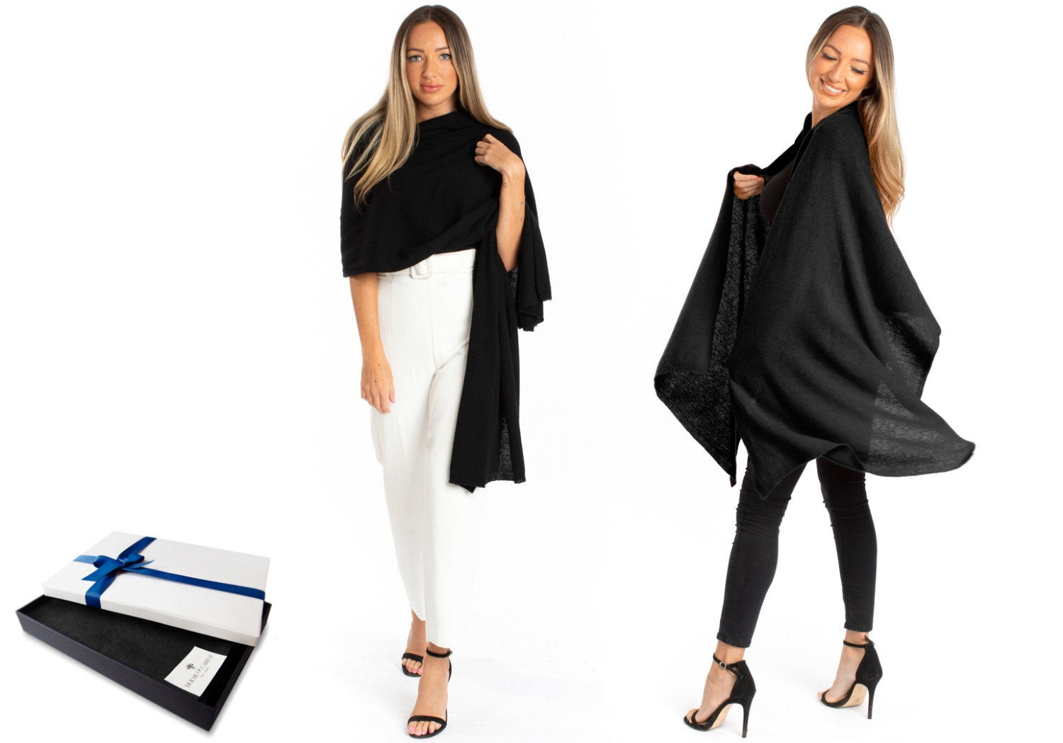 Firenze Cashmere Stole & Travel Wrap