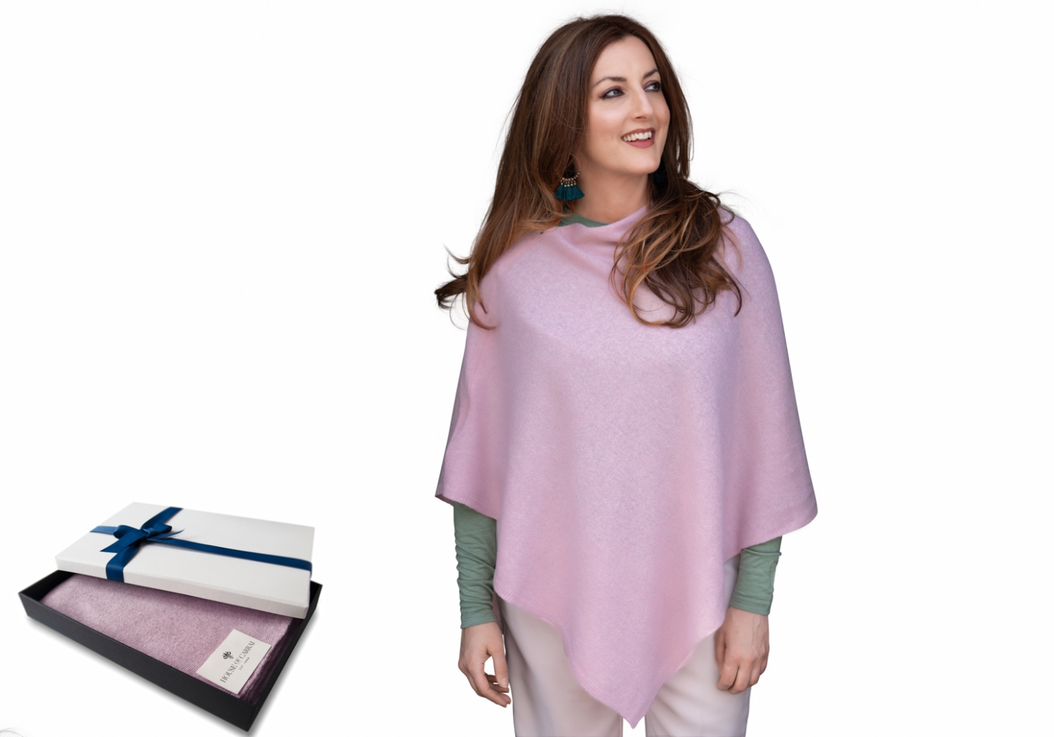 Firenze Cashmere Poncho