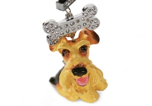 Airedale Terrier Key Ring
