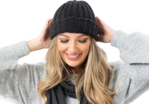 Firenze Cashmere Beanie Hat