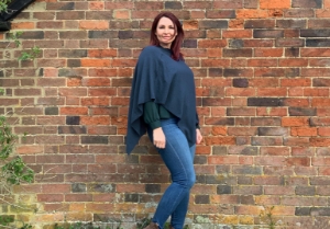 Firenze Cashmere Poncho