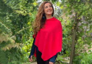 Firenze Cashmere Poncho