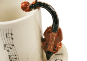 Violin Espresso Cup