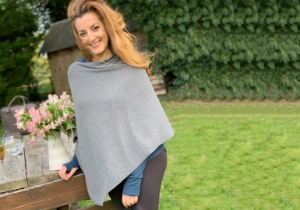 Firenze Cashmere Poncho