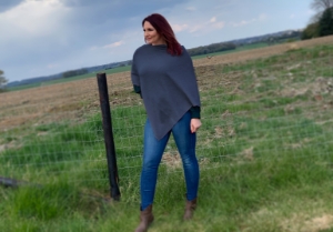 Firenze Cashmere Poncho