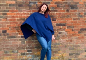 Firenze Cashmere Poncho