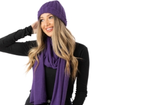 Firenze Cashmere Beanie Hat