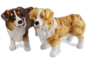 Australian Shepherd Cruet Set