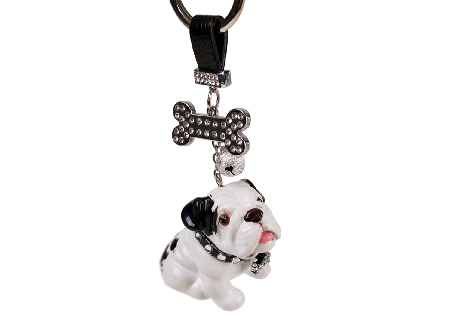 Bulldog Key Ring