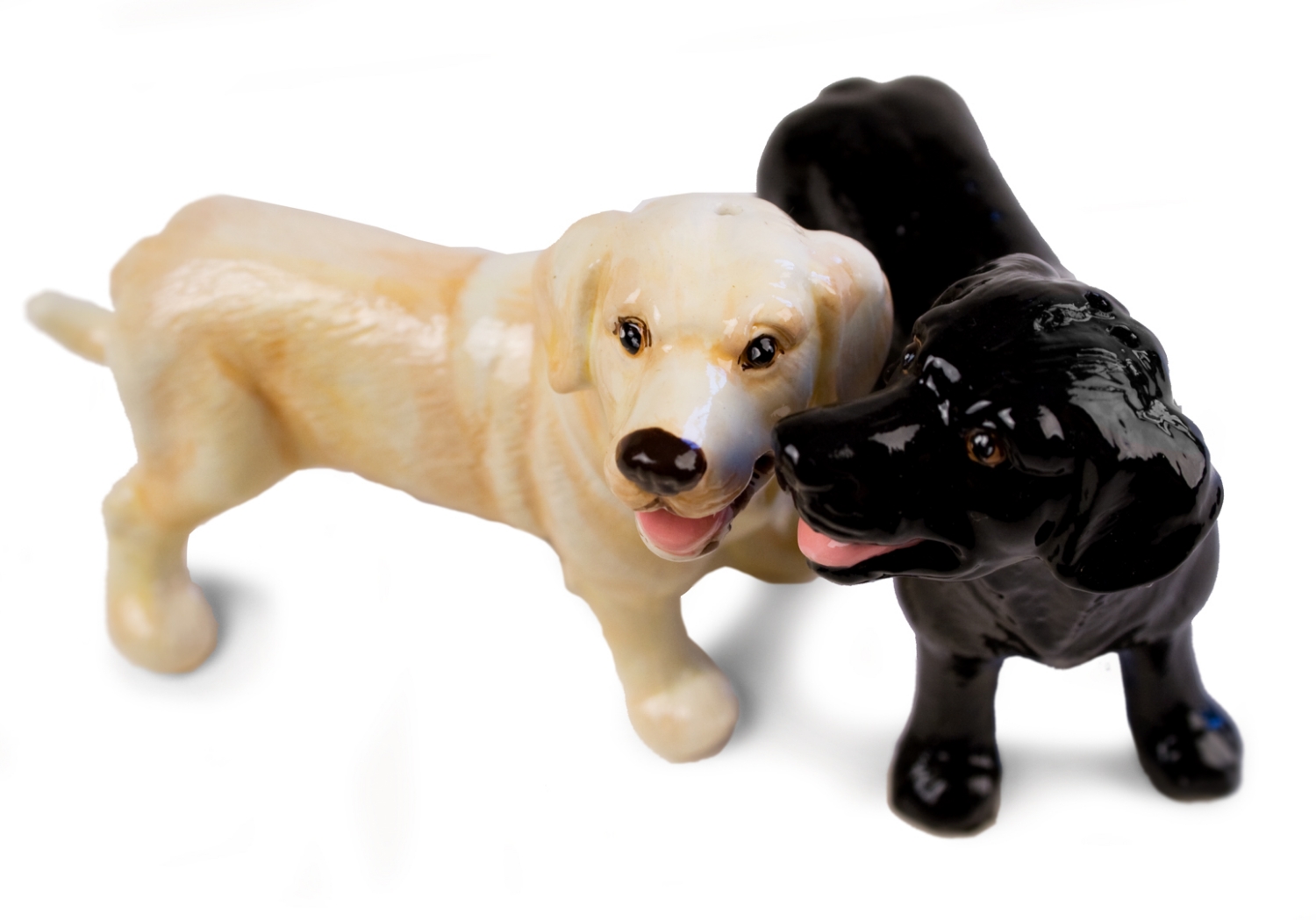 Kid’s best friend forever! If you are looking for the best dog breed for your family, bring home a Labrador Retriever. Devoted, obedient and amiable, the Lab is not only good with children also with other dogs and other pets. This lovable dog is captured beautifully on our Blue Witch ceramic.