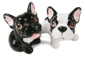 French Bulldog Cruet Set