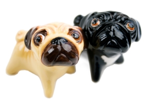 A lovable Pug ceramic by Blue Witch. This small delightful dog is very big on personality and is nicked named ‘multo in parvo’ which translates as a lot in a small space!