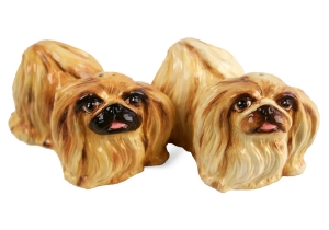 Pekingese Cruet Set