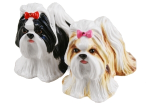 Shih Tzu Cruet Set