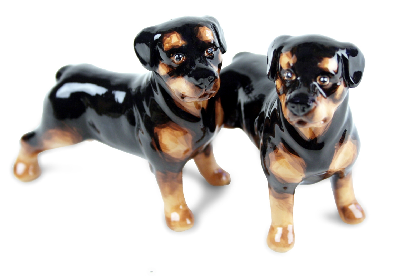 Rottweiler Cruet Set