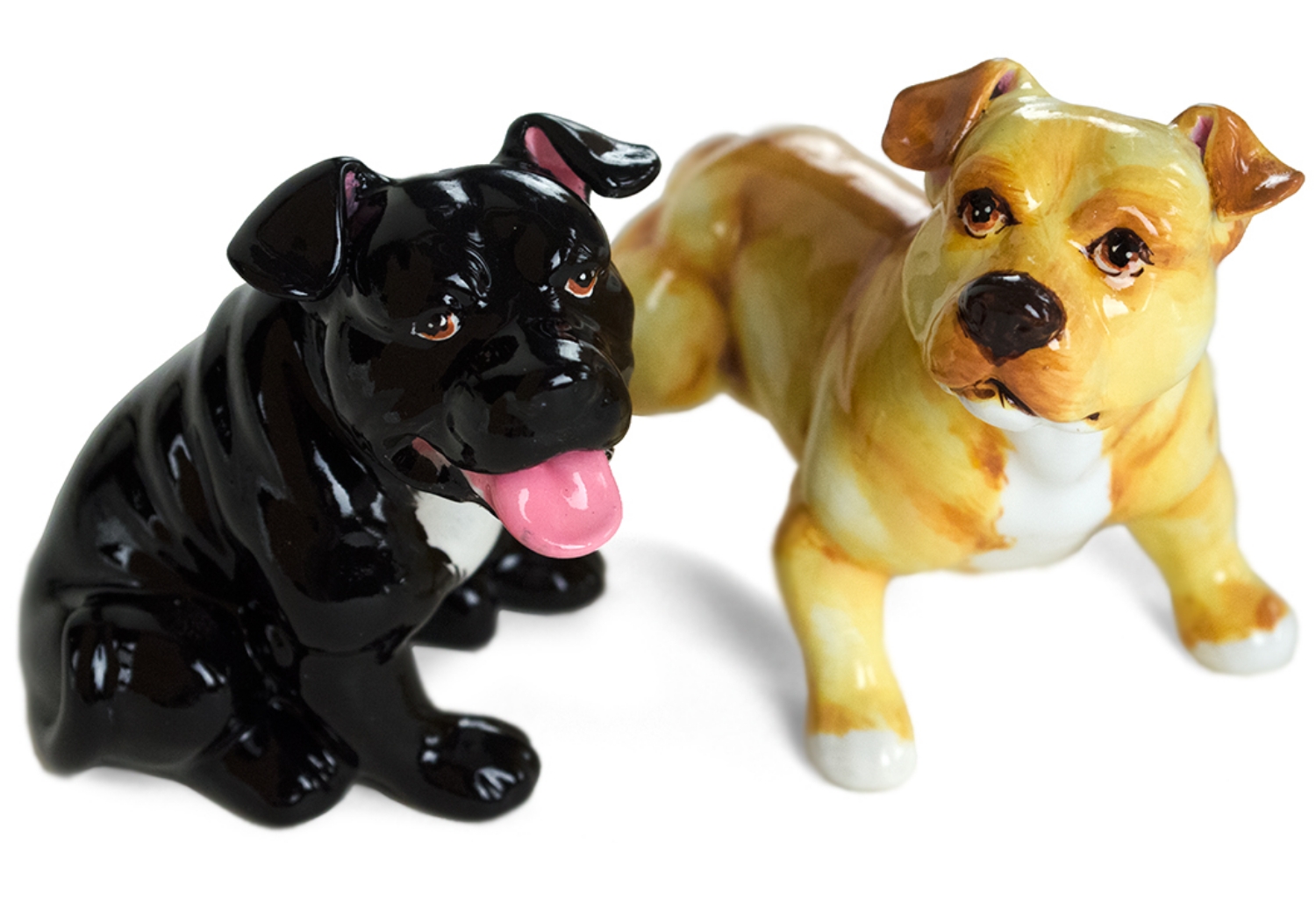 Pit Bull Terrier Cruet Set