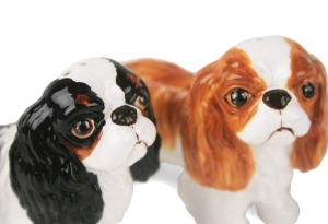 King Charles Spaniel Cruet Set