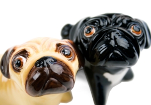 A lovable Pug ceramic by Blue Witch. This small delightful dog is very big on personality and is nicked named ‘multo in parvo’ which translates as a lot in a small space!