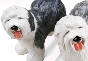 Old English Sheepdog Cruet Set