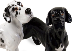 Great Dane Cruet Set