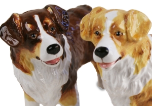 Australian Shepherd Cruet Set