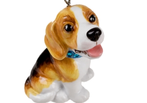 Beagle Key Ring