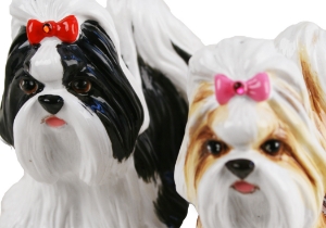 Shih Tzu Cruet Set