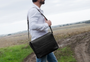 A timeless classic. Our Wayfarer leather messenger bag is the perfect, mature blend of traditional briefcase and the good old backpack. Handcrafted from high-quality calf leather. Our Wayfarer leather messenger bag is durable, reliable, and will let you multitask much easier. It’s even waterproof! Perfect for anyone; from a student to a busy professional. It can also be personalised making it the perfect finishing touch to your bag.