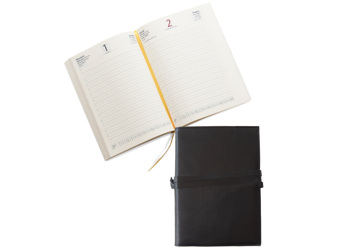 Image de Nabucco A5 Cuir Journal Rechargeable