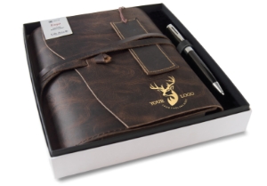 Picture of Enya A5 Leather Refillable Journal