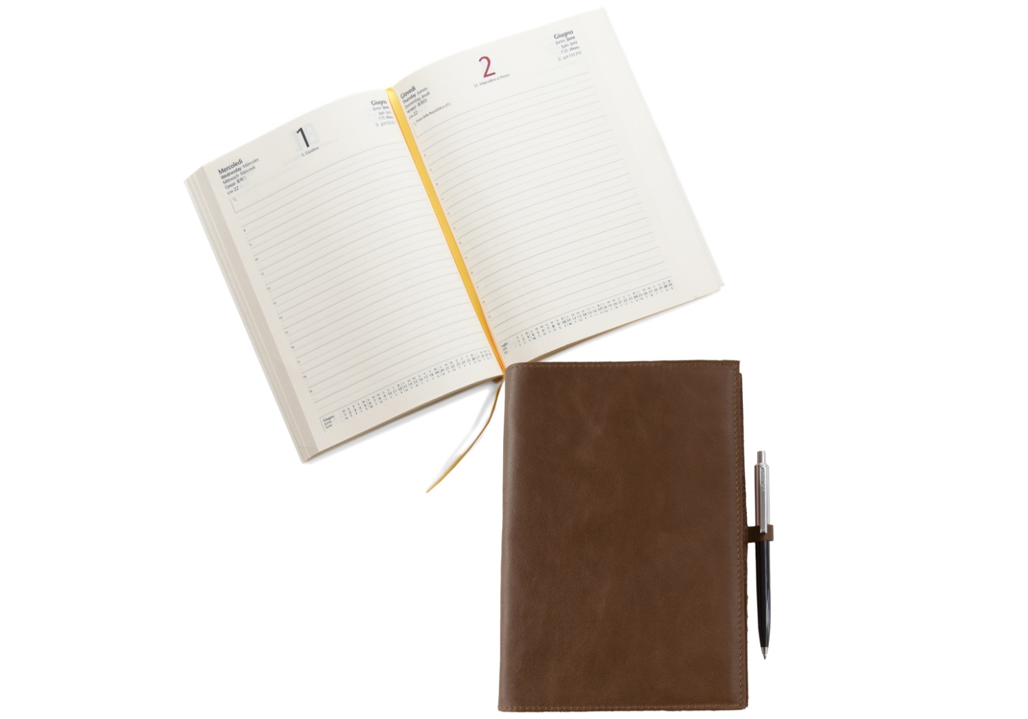 Picture of Preciso A5 Leather Refillable Journal