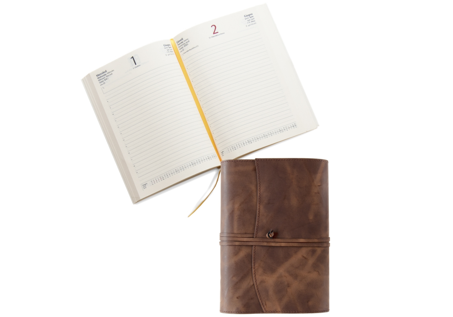 Picture of Viaggio A5 Leather Refillable Journal