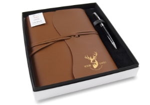 Picture of Indra A5 Leather Refillable Journal